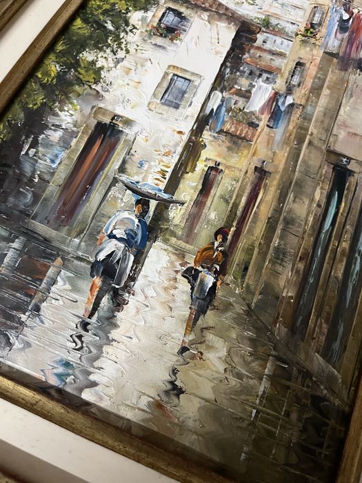 Pintura a oleo Manuel Cardoso Lima