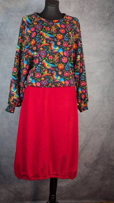 Auri Lili nowy zestaw set bluza Citta z bufiastymi rękawami + spódnica