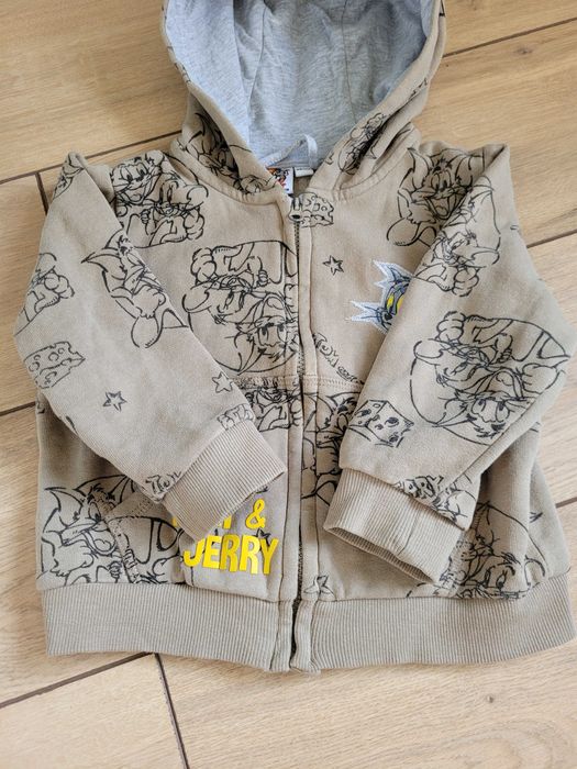Komplet dresowy Tom&Jerry 86 12-18 Smyk niemowlęcy chłopięcy 2szt 2pak