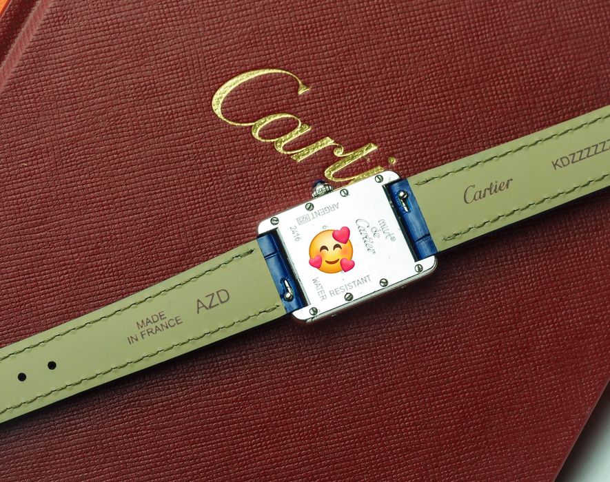 Zegarek Cartier Tank Hermes pr.925