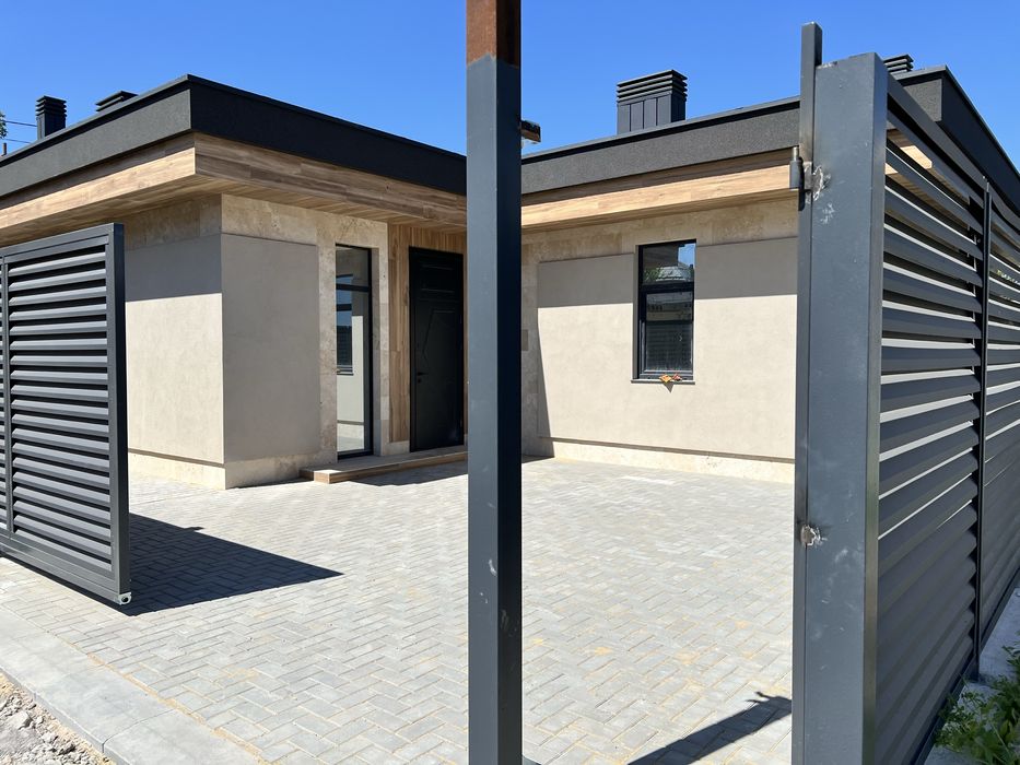 Современный одноэтажный дом