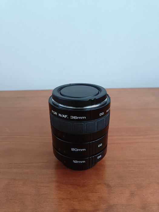 Tubo de extensão Kenko + Teleconversor Sigma