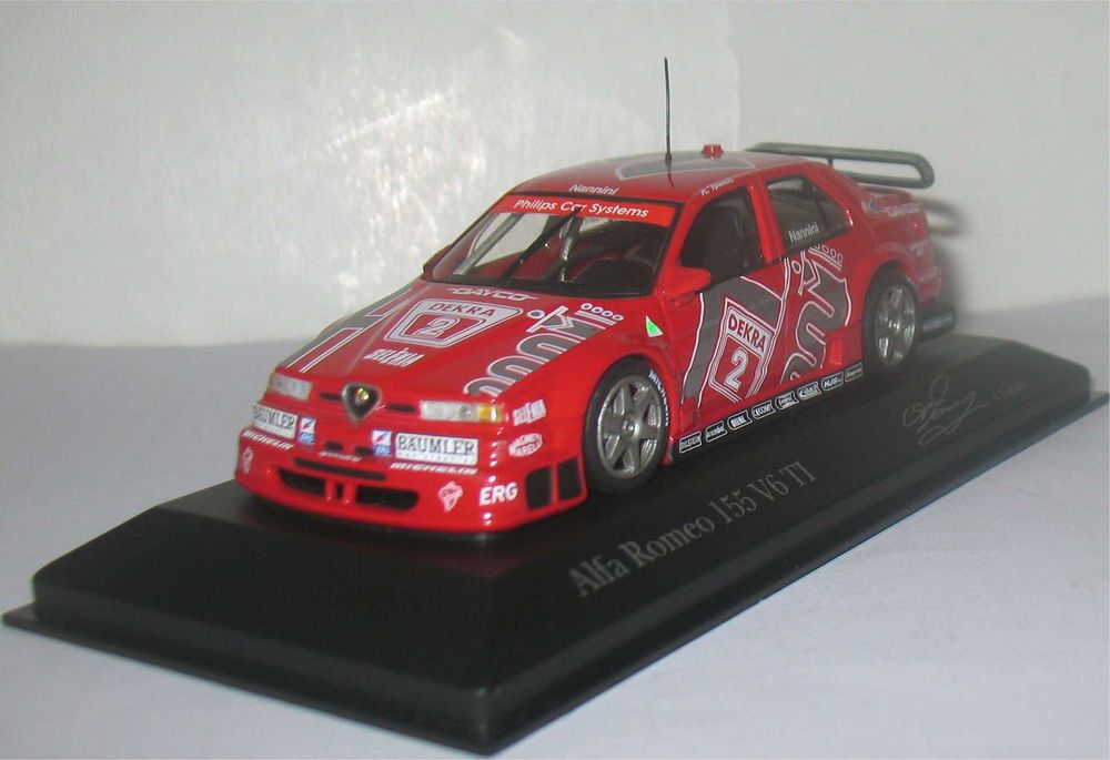 Minichamps - Alfa Romeo 155 V6 TI - DTM 1994 - Alessandro Nannini