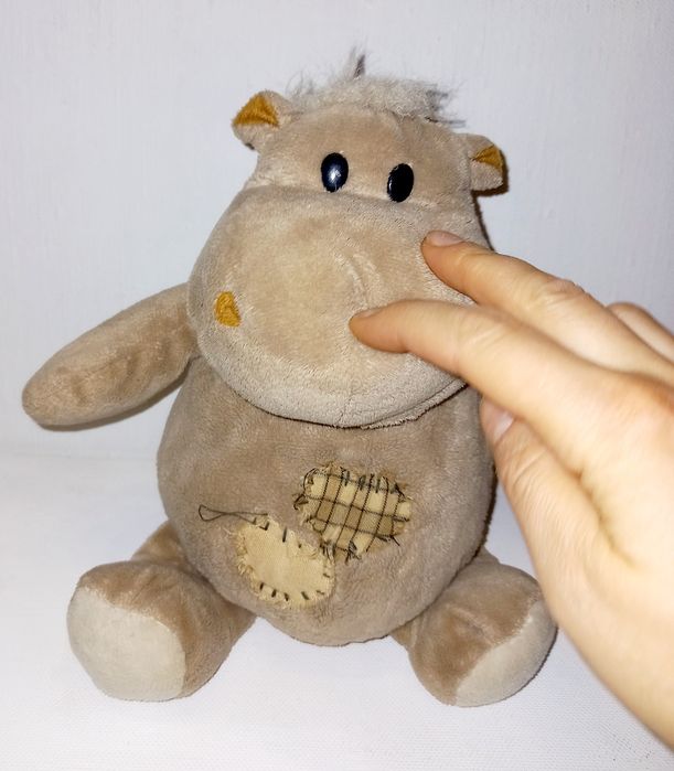 Продам бегемотика мягкая игрушка