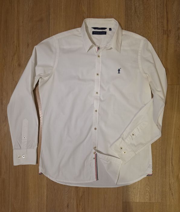 Koszula Polo Club rozm.M slim fit