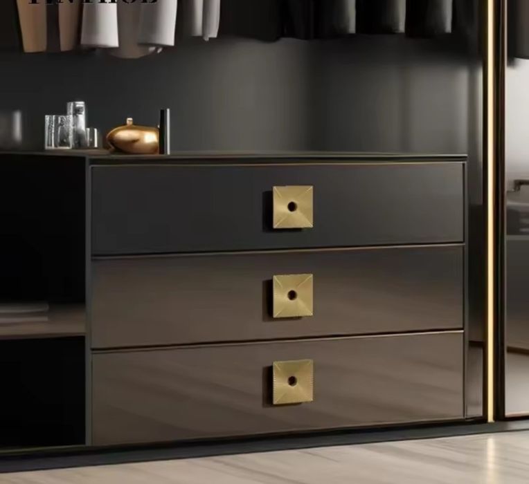 Ручки меблеві, 8 шт, колір золото