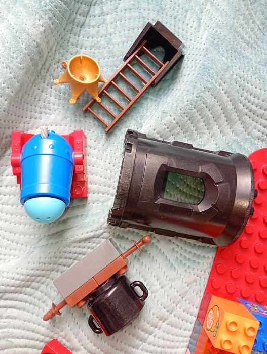 LEGO Duplo castle armata wieża drabina korona