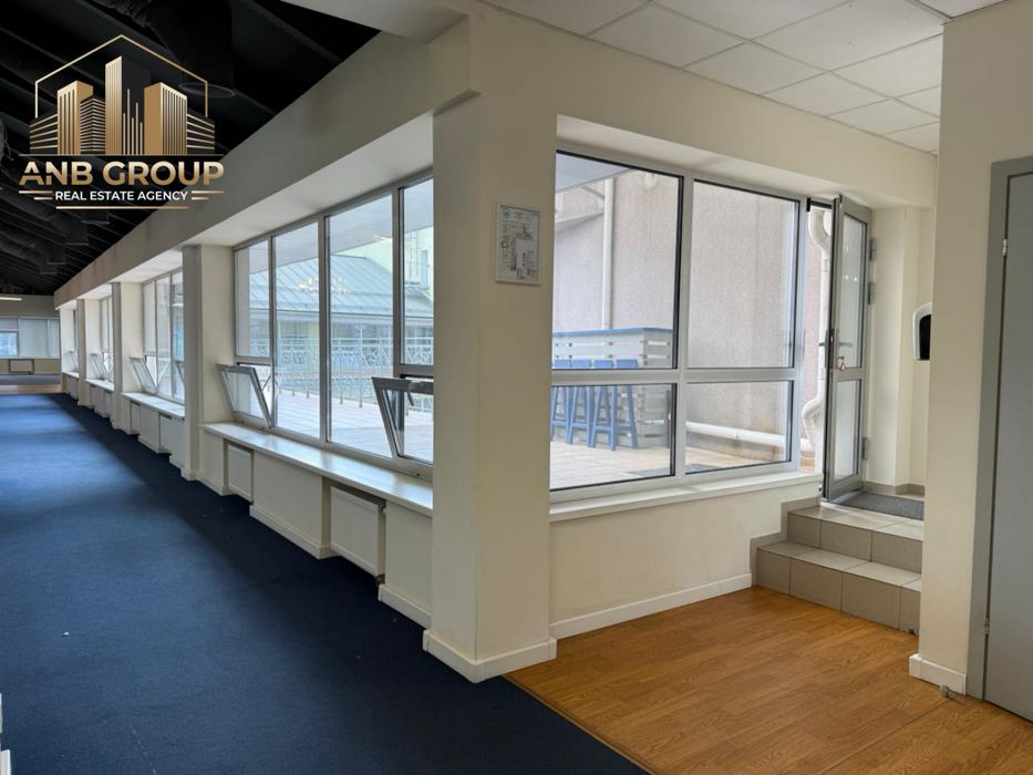 Свет 24/7! Аренда офиса 950м2 с террасой, БЦ Европассаж, Центр