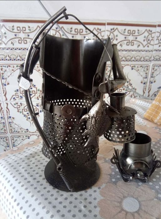 Suporte para Garrafa “O Pescador”