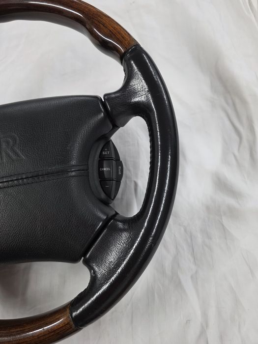 Kierownica drewniana XJR z poduszką Jaguar XJ X308 X300