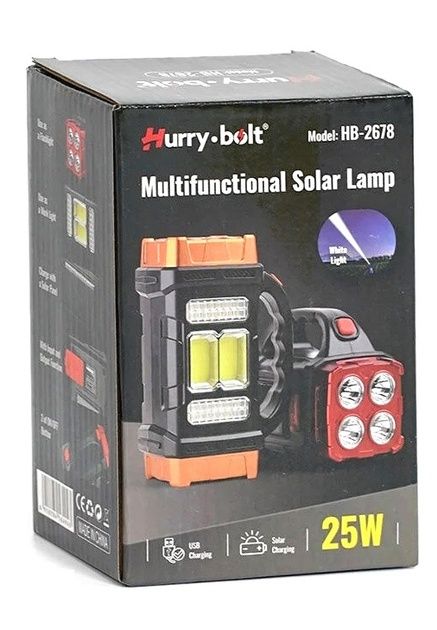Ліхтар світлодіодний Hurry-bolt C 57239 акумуляторний, 4 режими роботи
