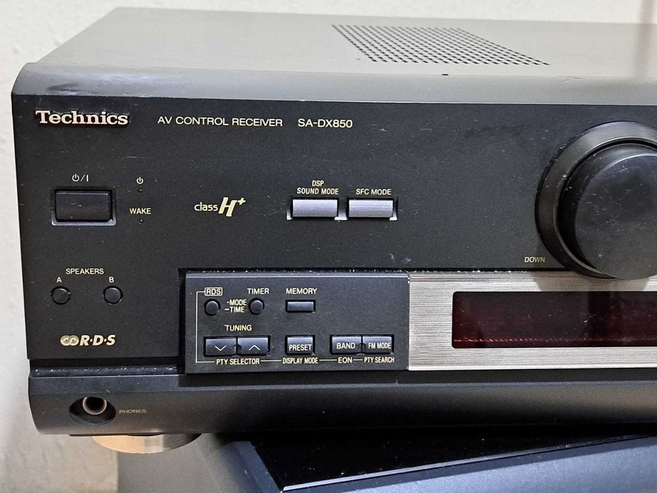 Amplificador/Receptor Technics SA-DX850 - Dolby Digital e DTS