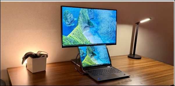 Lenovo ThinkVision P27Q-40 27" QHD USB-C – **NOVO** | **Nunca Utilizado** | Ideal para Trabalho e Home Office