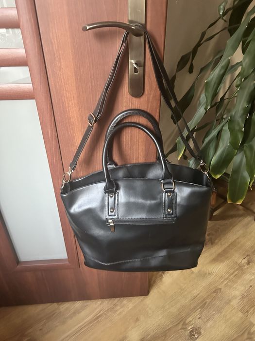 Torebka duża czarna