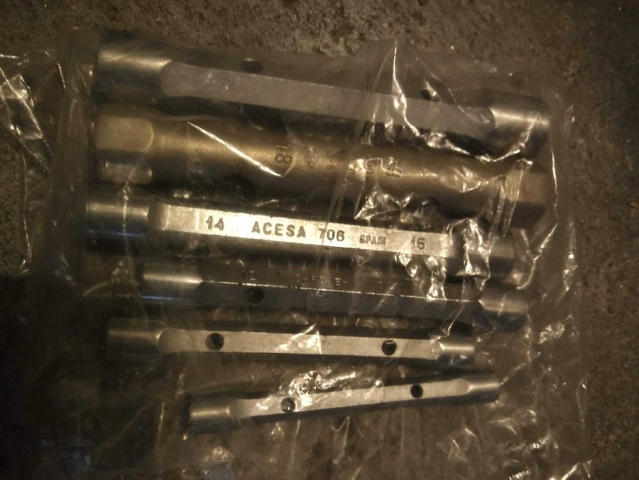 22 Chaves de Tubos ou Tubulares Cromio Vanadium