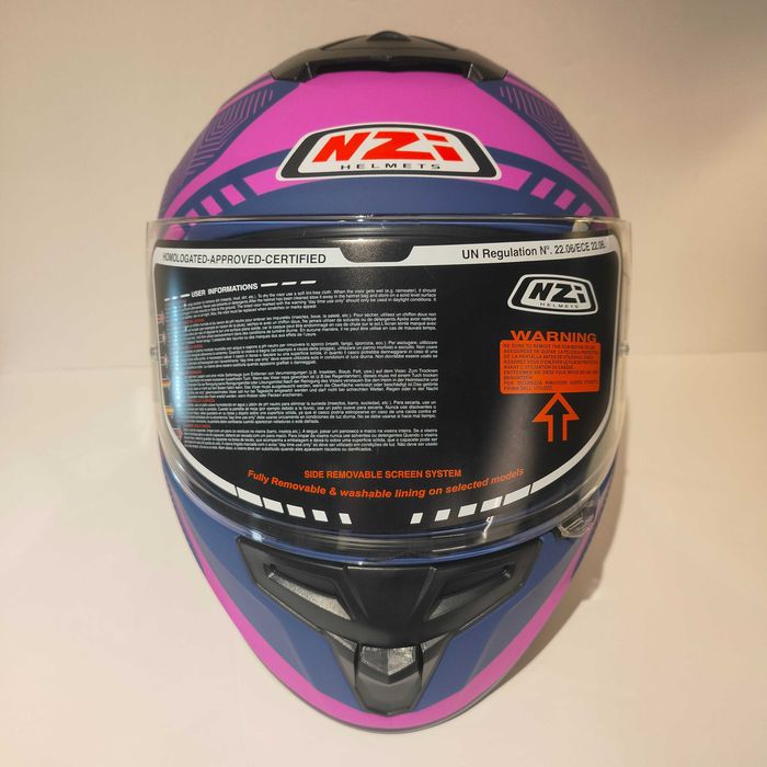 Capacete NZi trendy 2 mota scooter novo