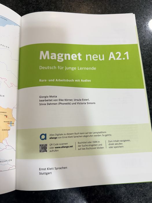Livro Manual Magnet neu A2.1: Kurs- und Arbeitsbuch mit Audio-CD