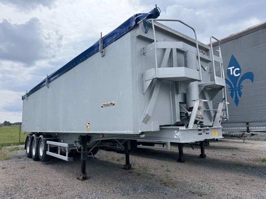 Trailor BENALU / TRAILOR / 52M3 / PALETOWA / NOWE OPONY / CALA ALUMINIOWA / PODNOSZONA OŚ / Z FRANCJI / STAN BDB / / /