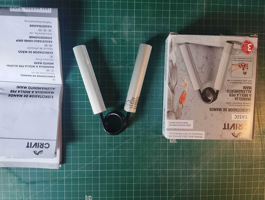 Exercitador de punho / mãos  - 45 kg - LIDL (NOVO)