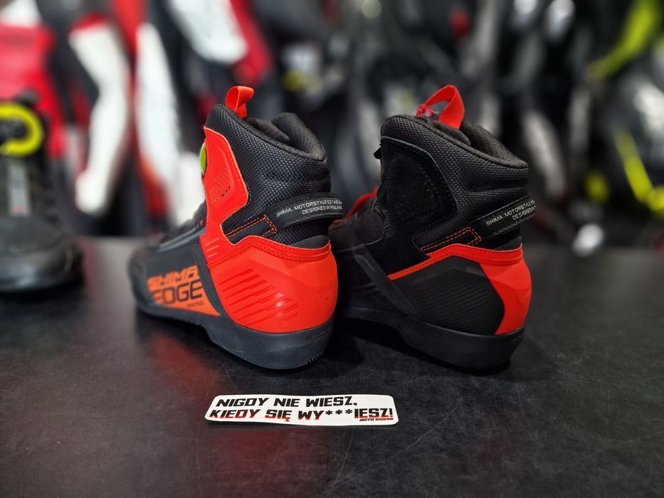 MotoSzafa BUTY SHIMA EDGE VENT MEN RED !gratis/raty!