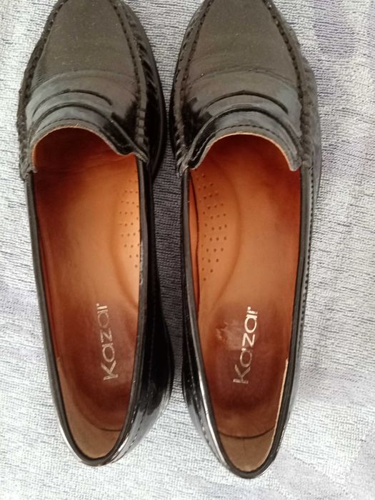 Buty damskie mokasyny czarne