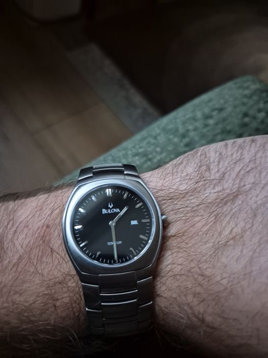 Bulova Titanium  NOS 38mm Swiss Quartz