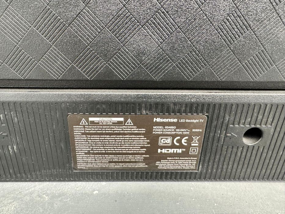Televisão Hisense LED Backlight TV 65” Nova