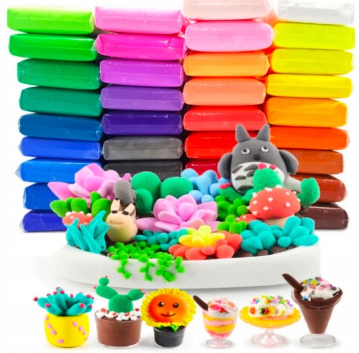 Plastelina SENSO GLINA PIANKOWA piankolina 24 szt.