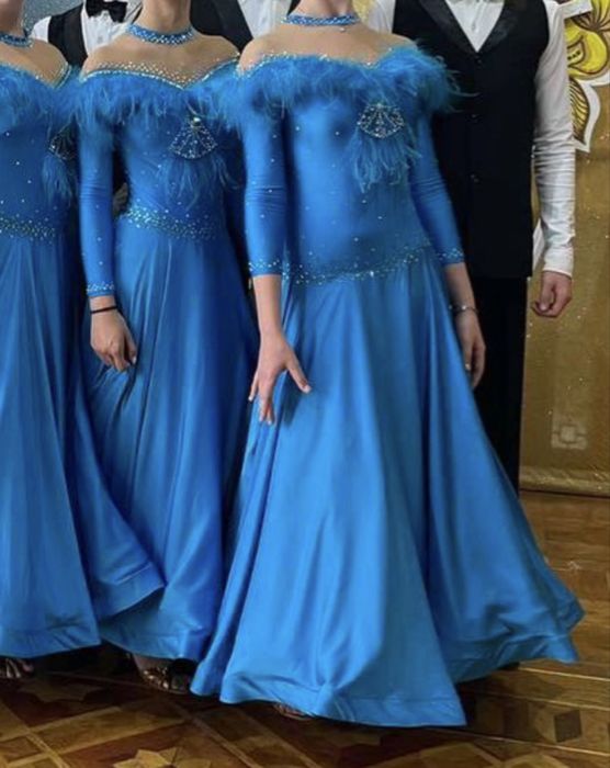 Сукня бальна. плаття танцювальне бальне стандарт