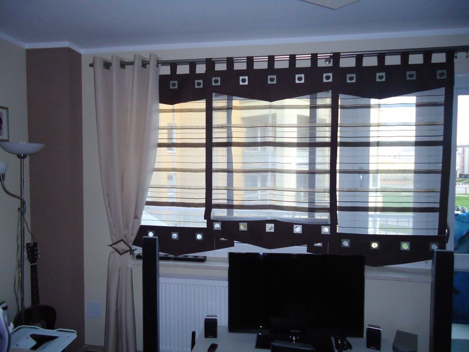Firany EKRANY Batyst 11322 Safari Szer: 280 x Wys: 100-145 cm