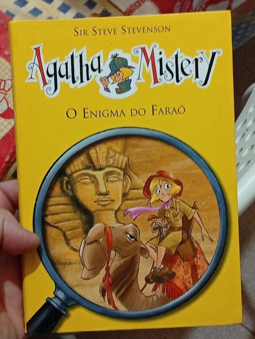 O Enigma do Farao Agatha Mistery de Sir  Steve Stevenson