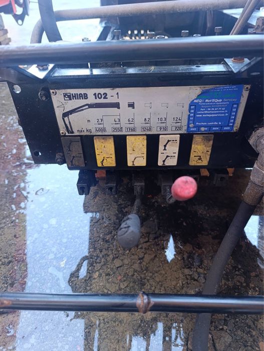 Продам кран-маніпулятор HIAB-102