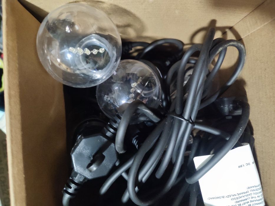 Lampki ogrodowe 4.5m
