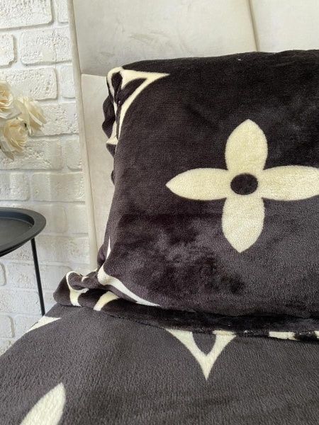 Плюшева (велюрова) постільна білизна з мікрофібри. 1,5-ї та євро.