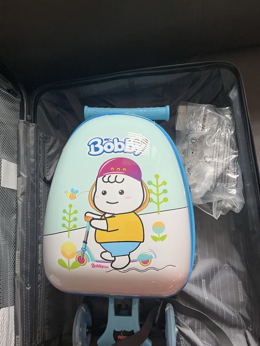 Hulajnoga balansowa / Walizka dla dziecka 2w1