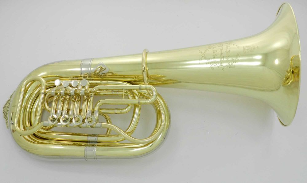 Tuba Bb Rudolph-Hof Po kapitalnym remoncie DR21-278