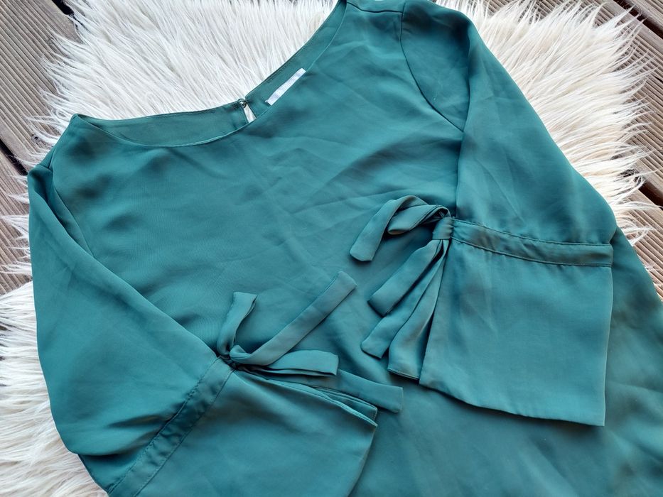 Sukienka butelkowa zieleń r 42 H&M