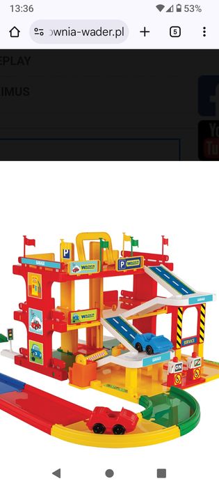 Dużo zabawek dla chłopca 2+