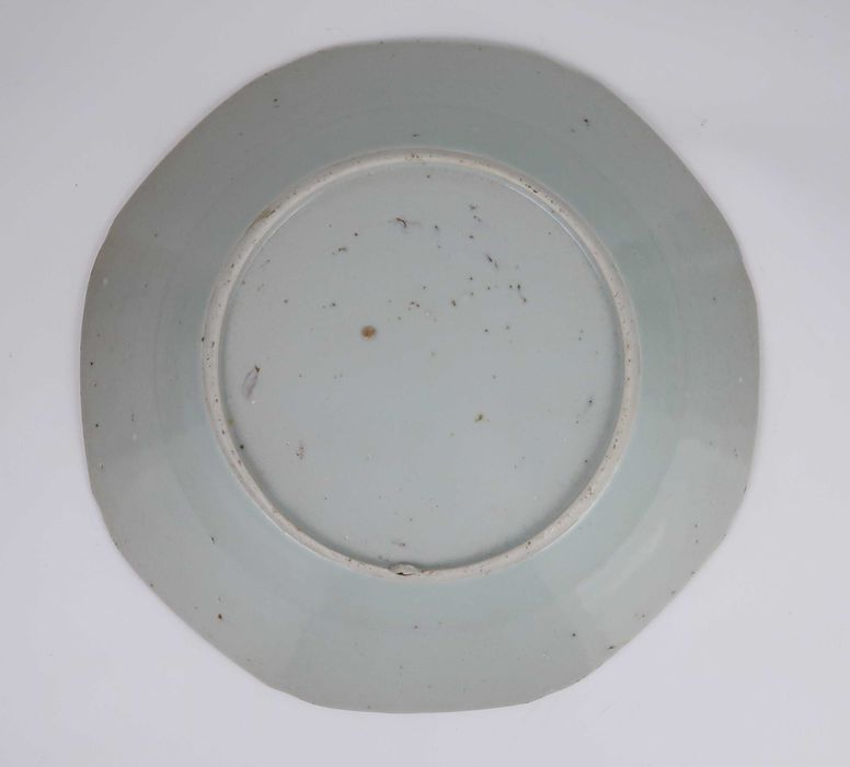 Prato Cantão porcelana da China Séc. XVIII