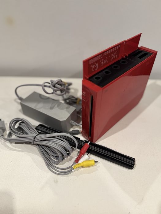 Nintendo wii vermelha