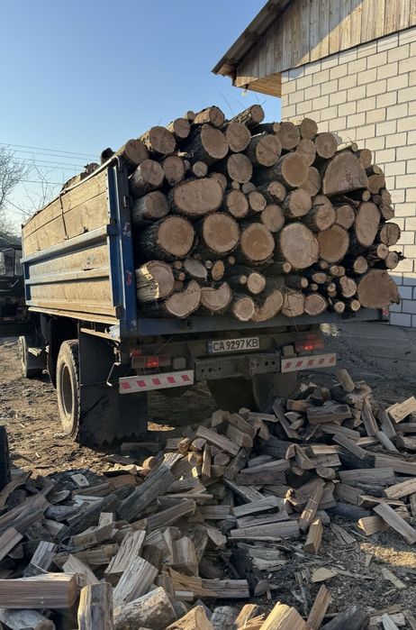 Дрова оптом та в роздріб безкоштовна доставка 35/45/100 см.