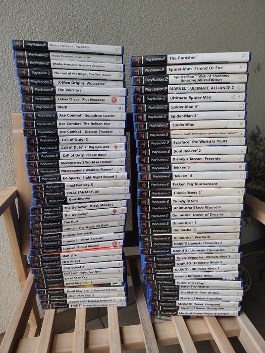 Gra PS2 Scooby-Doo Soulcalibur LEGO Crash Tekken  King Kong  God Of War Test Drive Unlimited Ratchet Clank Sonic Sega Metal Geard Solid Final Fantasy