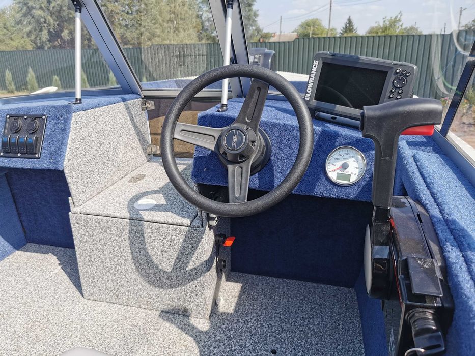 Комплект ЧовенПрогрес 2 м + мотор Parsun 40 + лафет.