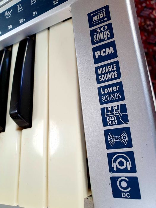 Keyboard Bontempi z nagrywaniem, MIDI, świetne do nauki