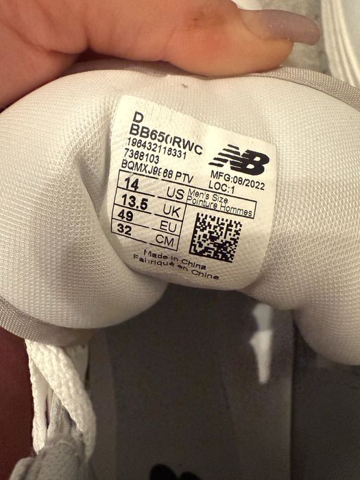 Кросівки New Balance 650 49р оригінал