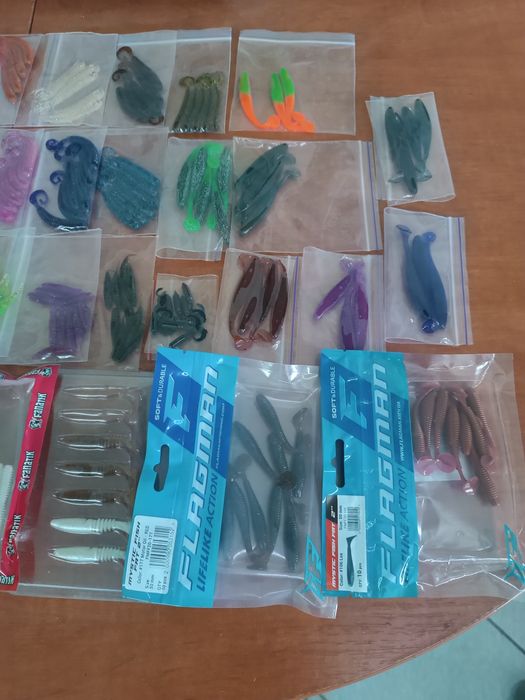 Fanatik, Flagman | Силікон на щуку/судака/окуня (70+ шт) — 600 грн