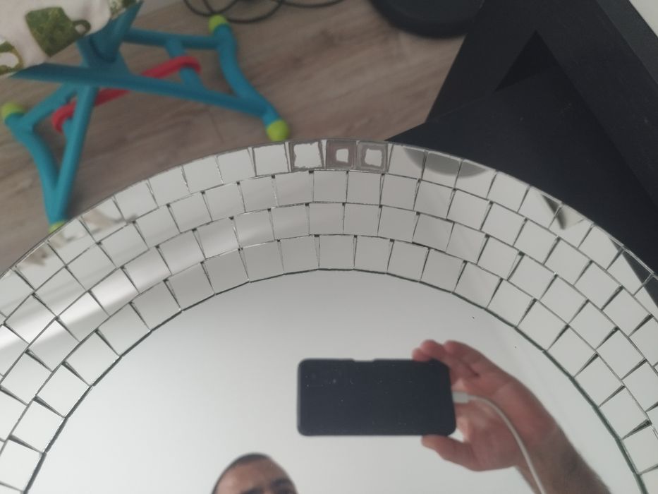 2 Espelhos IKEA redondos