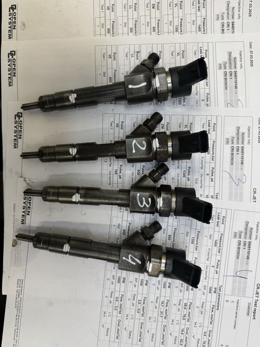 Форсунки Renault Traffik 1.9 dci Opel Vivaro 1.9 2.0 2.5 0445110110