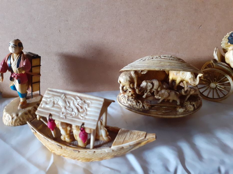 Decorações e loiça oriental antigas