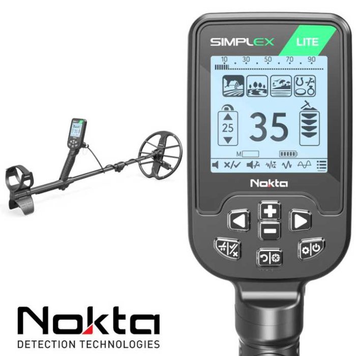 NOKTA Simplex Lite Cewka SX24 6×9,5 Cali | Wodoszczelny Wykrywacz Metali | Top Digin